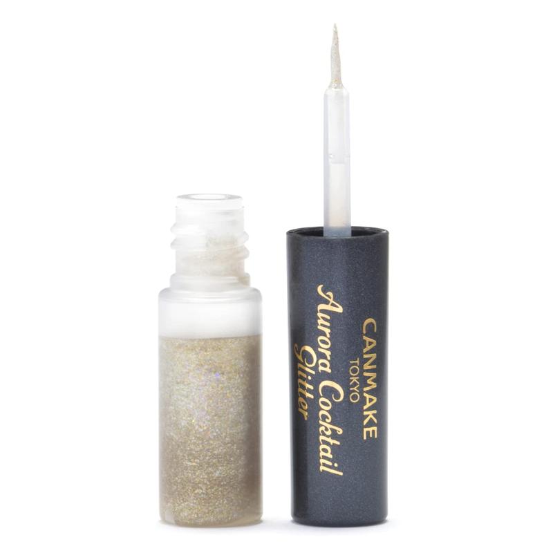 CANMAKE Aurora Cocktail Glitter - Clear Color, Moisturizing, Dewy Finish - Makeup