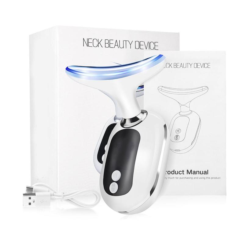 Neck Face Massaging Machine, 4-speed Adjustable Massager, Comfort Beauty & Personal Care Gift for Women & Men, Beauty Instrument