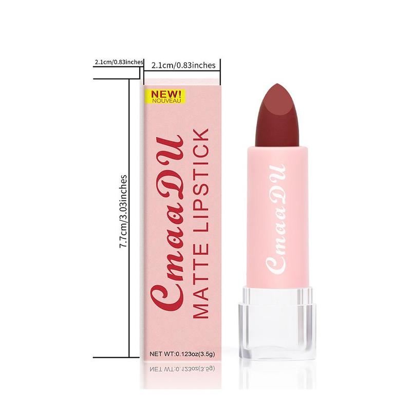 Music Festival Makeup Matte Lip Balm, Long-Lasting Easy Coloring Lipstick, Moisturizing Lip Sticks, Suitable for All Occasions Lip Makeup