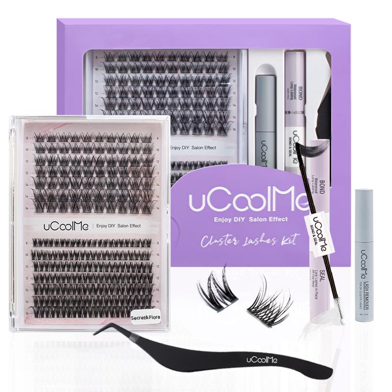 uCoolMe DIY Lash | Bottom Lash | 7D Spike | Lash Cluster Lashes Eyelashes Makeup Cosmetic Lash Extensions Eyelashes Extensions winter gift