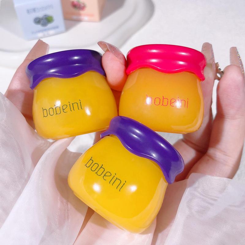 Honeypot Lip Mask, Honey Jar Design Comfort Moisturizing Lip Mask, Honey Lip Mask, Sleep Overnight Lip Mask for Lip Care, Hydrating Lip Mask