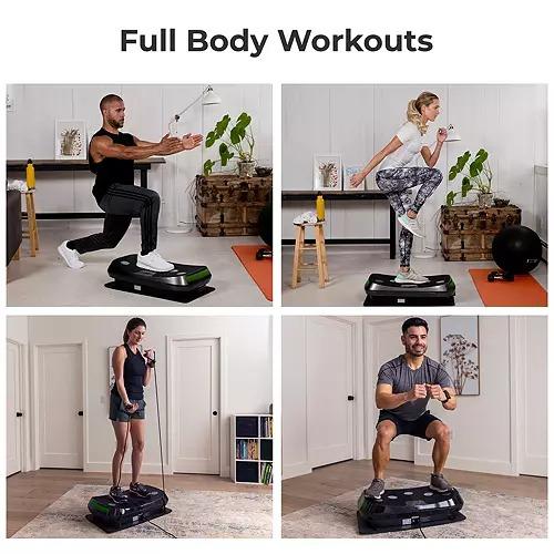 Lifepro Rumblex 4D Vibration Plate with 3 Motors & 7 Modes for Recovery & Injury Management  Bluetooth Daily vibration board