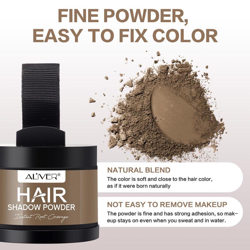 Hairline Powder, 1 Box Waterproof & Sweat-proof Hair Shadow Powder, Lightweight & Convenient Hair Care & Styling Product for Men & Women