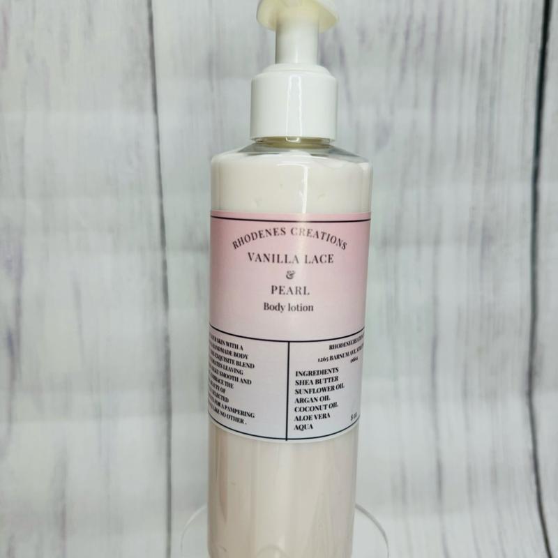 Vanilla Lace and Pearl Body Lotion for Smooth and Silky Skin