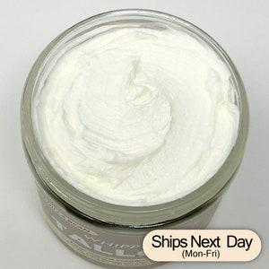 All-Natural unscented Whipped Tallow, Grass fed Beef Tallow Moisturizer