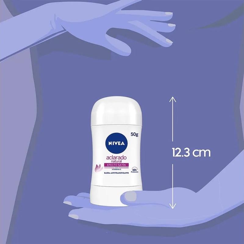 Nivea Tono Natural Bar Antiperspirant with Avocado Oil and Vitamin C for Fresh Skin. Unify your Skin Tone