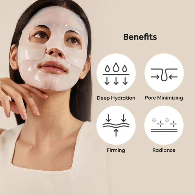 12PCS UTOGRU Deep Collagen Power Boosting Mask | THE OVERNIGHT COLLAGEN MASK | Firming Facial Mask