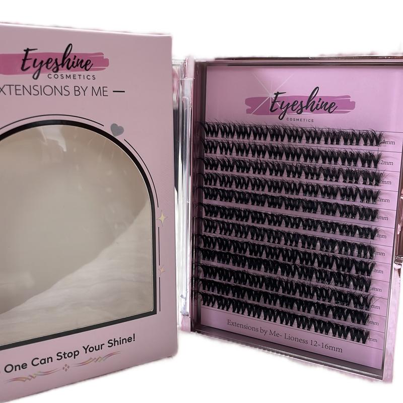 Eyeshine Lioness Invisifluff (black12-16mm) lashes only glue sold separately