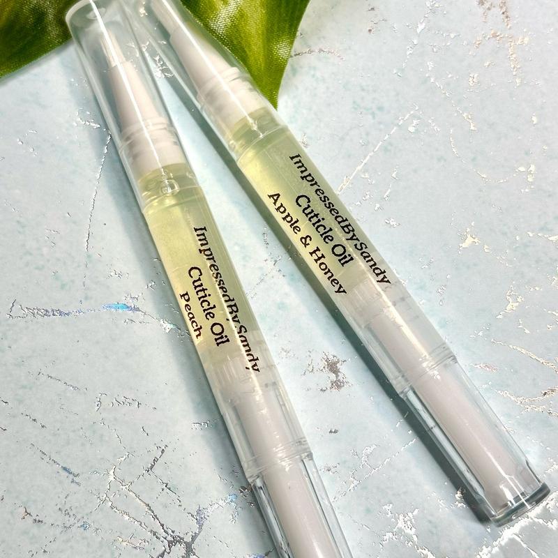 2 Pack Fruit Scent Cuticle Oil Pens 3ml