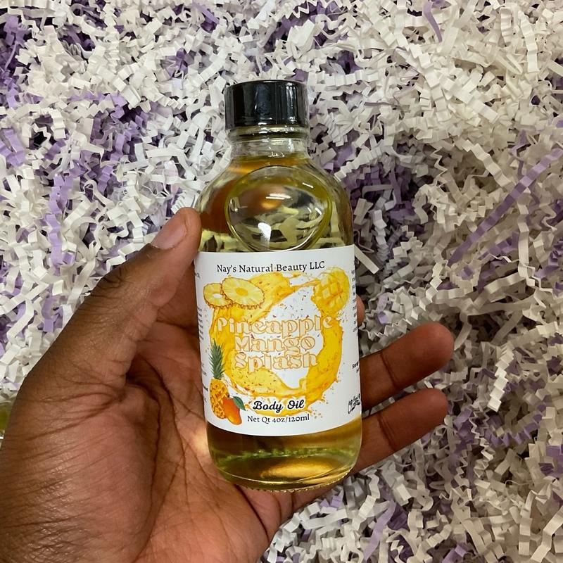 Pineapple Mango Splash Body Oil for Smooth and Moisturized Skin