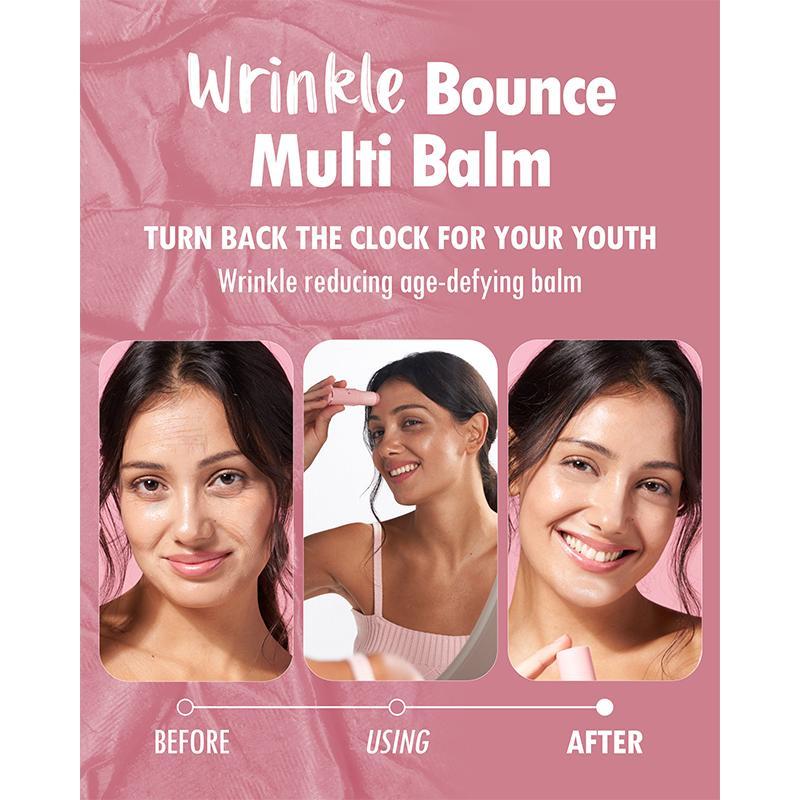 KAHI Wrinkle Bounce All-in-One Hydrating Multi-Balm for Face, Lips, Eyes and Neck - Daily Moisturizer Stick with Moisture Mist (Pack of 2, 0.32 oz)