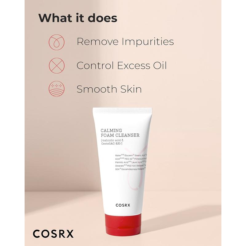 [COSRX OFFICIAL] AC Collection Calming Foam Cleanser 150ml foaming  facial wash