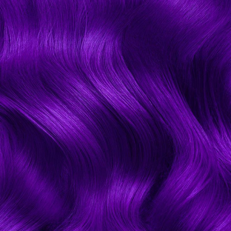 Dark Violet Purple Semi-Permanent Hair Color Violet Hair Dye