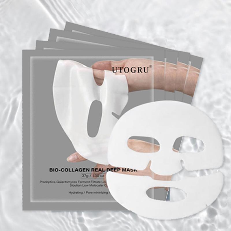 12PCS UTOGRU Deep Collagen Power Boosting Mask | THE OVERNIGHT MASK|Deep Firming Facial Mask