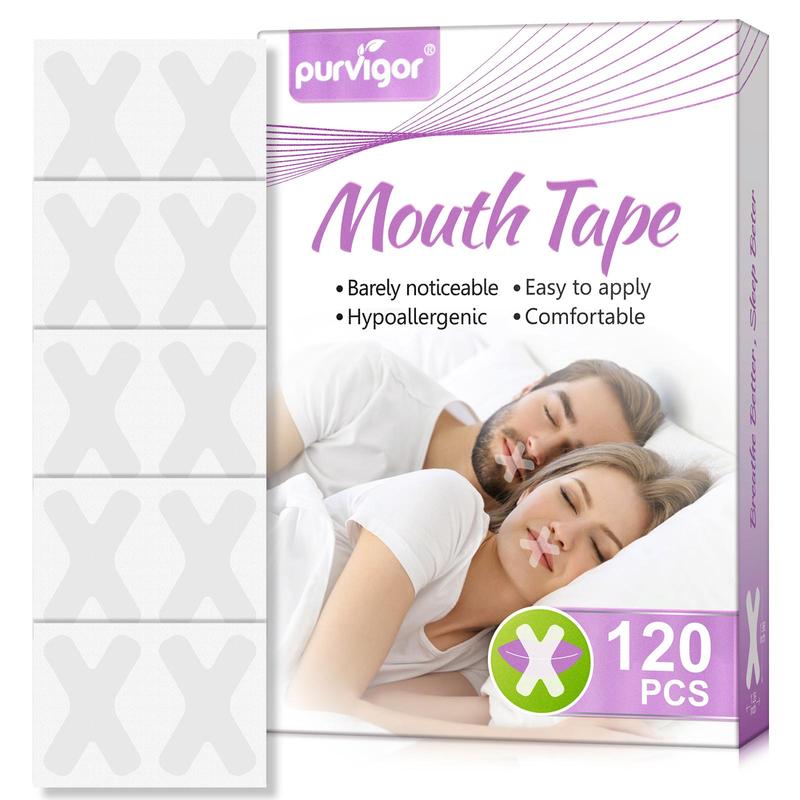 Mouth Tape, 120pcs box Soft Transparent Mouth Tape, Painless Removal Mouth Tape for Sensitive Skin, Skincare Tools for Home & Travel