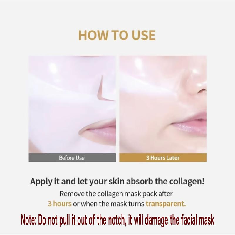 12PCS UTOGRU Deep Collagen Power Boosting Mask | THE OVERNIGHT COLLAGEN MASK | Firming Facial Mask