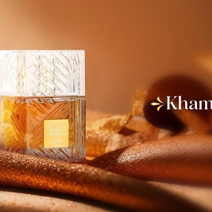 Lattafa Perfumes Khamrah for Unisex Eau de Parfum Spray, 3.4 Ounce long Lasting Evening Fragrance Cologne Unisex Aroma Scent