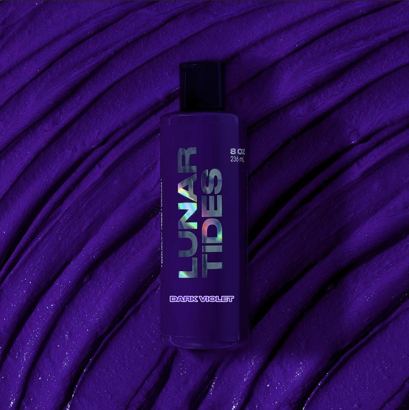 Dark Violet Purple Semi-Permanent Hair Color Violet Hair Dye