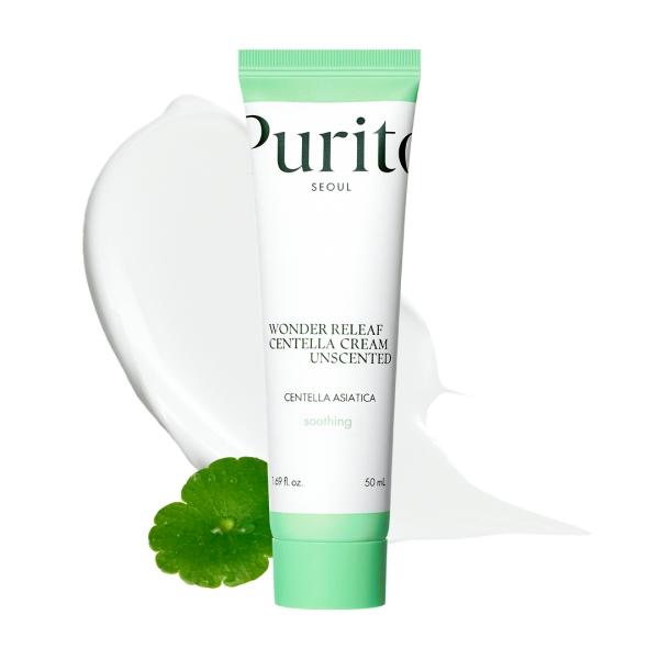 [Purito Seoul Official] Wonder Releaf Centella Cream Unscented Moisturizers Skincare_Vegan & Cruelty Free