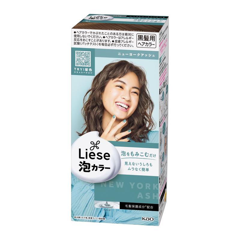 Kao Liese Prettia Bubble Hair Dye # Argan Argan Oil Gel Haircare