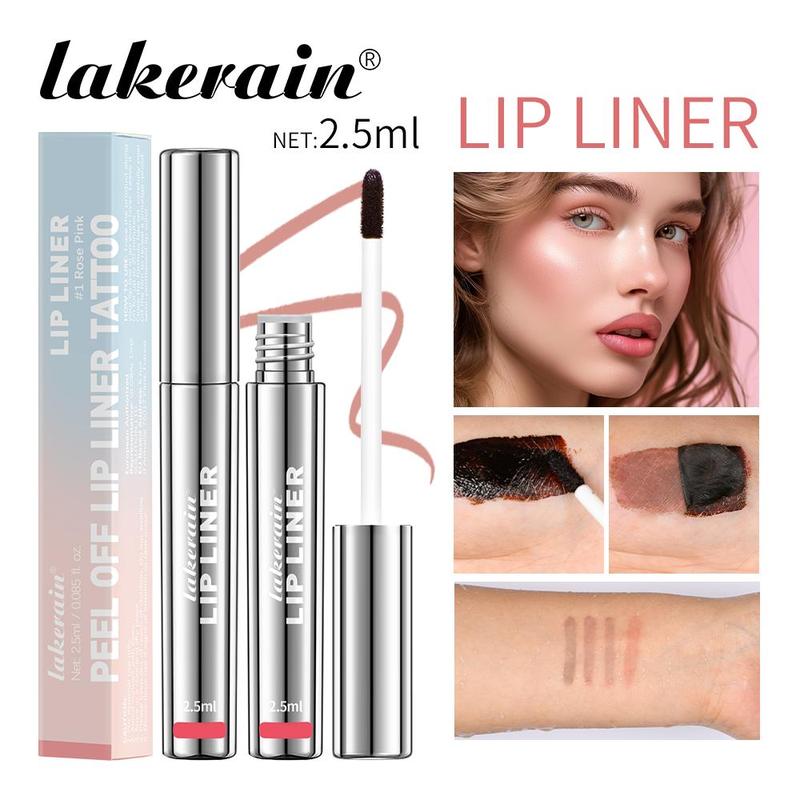 Long Lasting Lip Liner, 4 Counts set Waterproof Lip Liner, Easy To Apply, Matte Lipstick, Makeup Accessories for Girls and Women