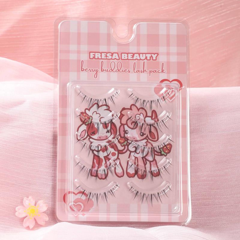 Sage Clear Band Manhua Manga Lashes Pack Eyelashes Makeup