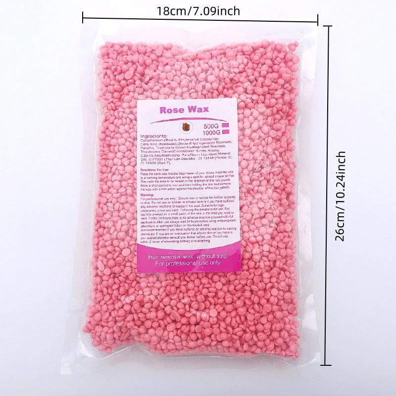 Hard Wax Beads, 1 Count Wax Beans for Hair Removal, Wax Refill for Women Men, Perfect for Full Body, Facial and Legs at Home, Christmas Gift