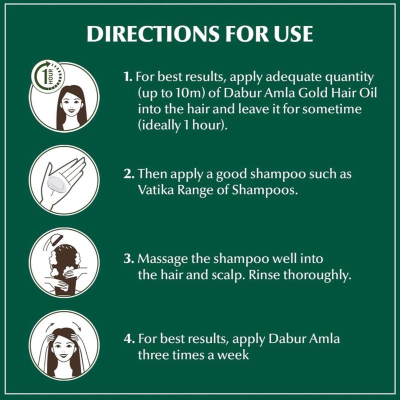 Dabur Amla Hair Oil - Amla Oil, Amla Hair Oil, Amla Oil for Healthy Hair and Moisturized Scalp, Indian Hair Oil for Men and Women, Bio Oil for Hair, Natural Care for Beautiful Hair Moisturizing Hydrating Moisture Comfort Smooth Haircare Lightweight