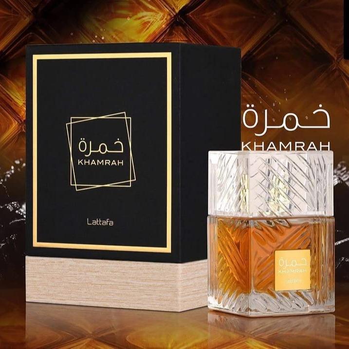 Lattafa Perfumes Khamrah for Unisex Eau de Parfum Spray, 3.4 Ounce long Lasting Evening Fragrance Cologne Unisex Aroma Scent