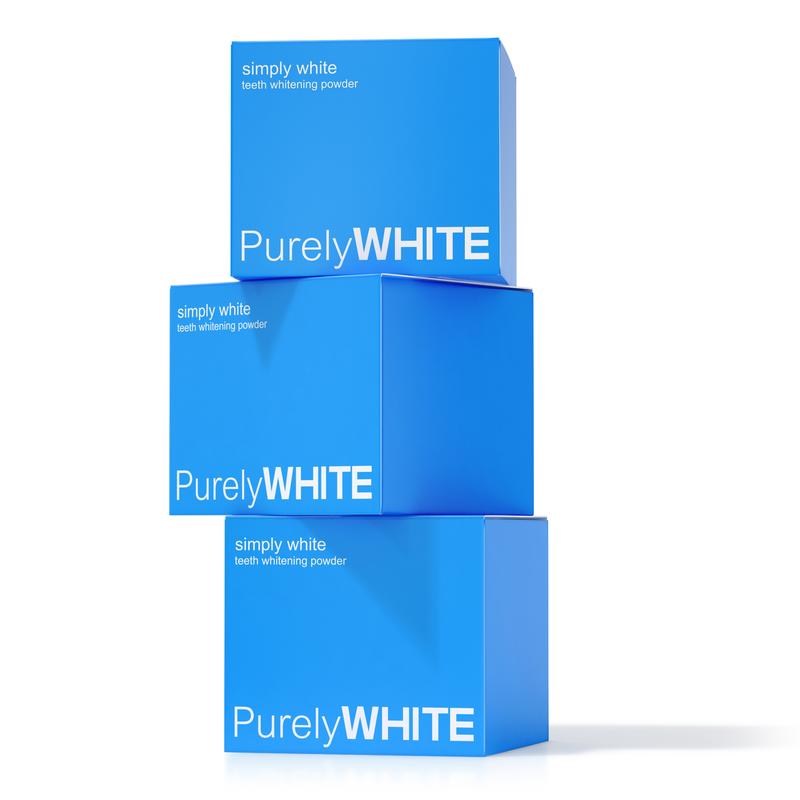 PurelyWHITE | Teeth Whitening Powder | Instant Whitening and Stain Removal