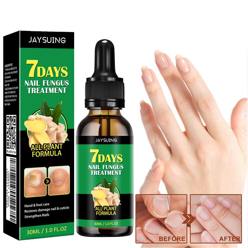 [2 Packs Only $12.99] JAYSUING Ginger Nail Care Serum, Moisturizes, Strengthen and Thickens Nails