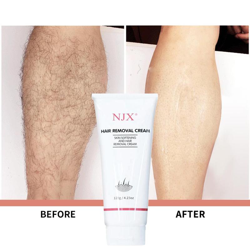 NJX  Hair Removal Cream Painless Hair Removing Depilatory Cream for Men & Women Body Facial Armpit Leg Body Care Wax Comfort Cosmetic