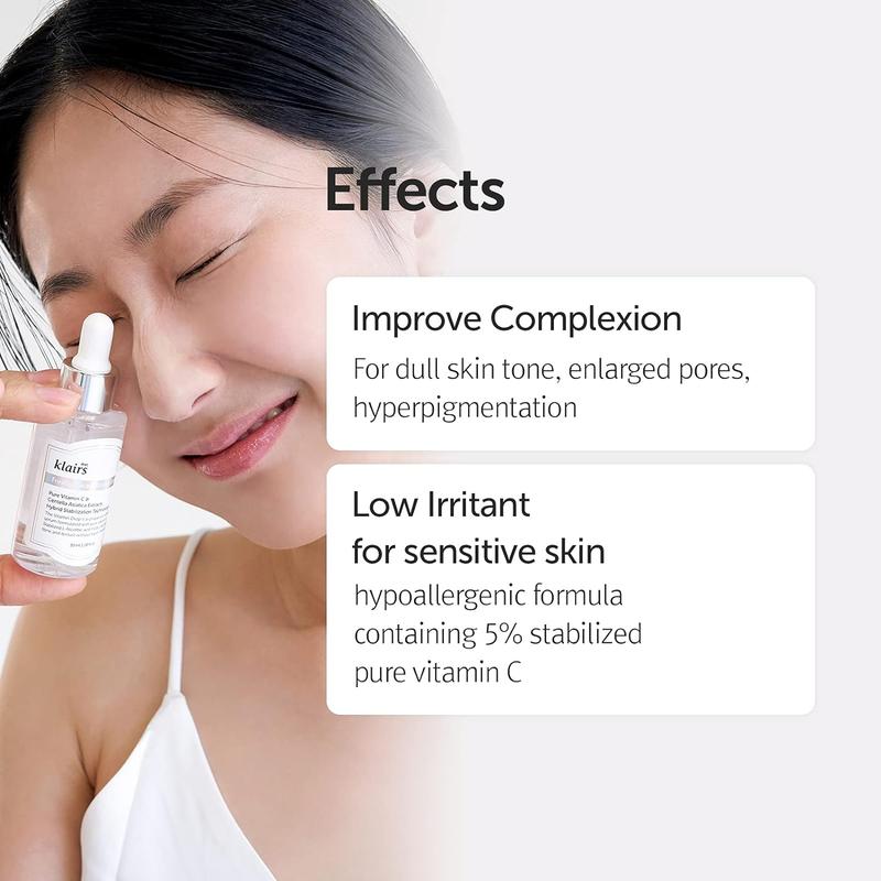 [Dear Klairs Official Shop] Freshly Juiced Vitamin Drop | 5% pure vitamin C serum, 35ml, 1.18oz | a potent skin rejuvenator, ascorbic acid , antioxidant serum for face, korean skincare Comfort Skin Repair