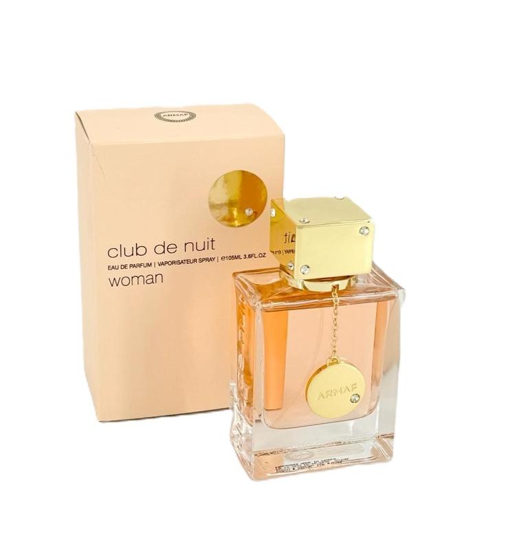 Armaf Club De Nuit for Women - 3.6 oz EDP Spray, Citrus, Rose, Wood, Vanilla, Musk Patchouli, and Earthy Aromas