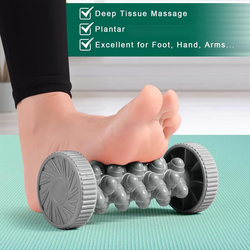 Foot Massage Roller, Foot Massager, Deep Tissue Muscle Massage Tool, Reflexology Tool, Trigger Point Therapy Tool, Blood Circulation Improvement Tool