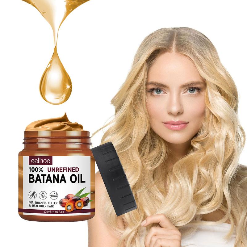 Batana Oil for Hair from Honduras: Organic Natural Scalp Care Hair Oils - Serum Moisturizer for Women Men hairgrowth Haircare Silky