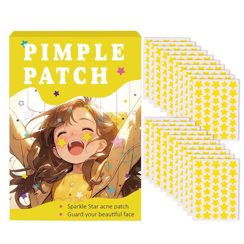 Star Shaped Hydrocolloid Pimple Patch, 800 400pcs box Invisible Acne Cover Patches, Skin Care Product for Women & Men, Christmas Gift