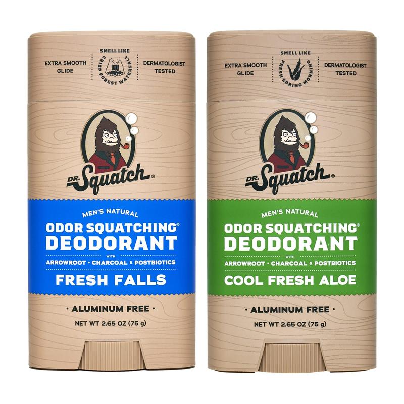 Dr. Squatch - Fresh Deodorant 2-Pack - Body Care for Men