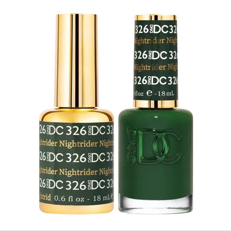 DND DC 326 Nightrider Gel and Lacquer Duo nail care nail art