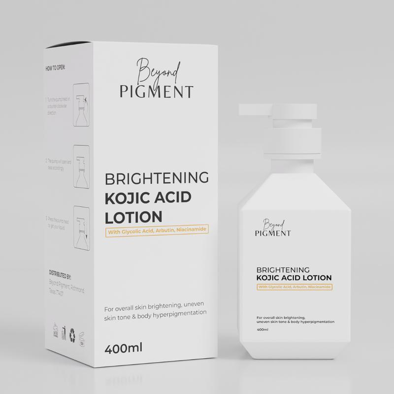 Brightening Kojic Acid Lotion - Glycolic Body Care Niacinamide Arbutin