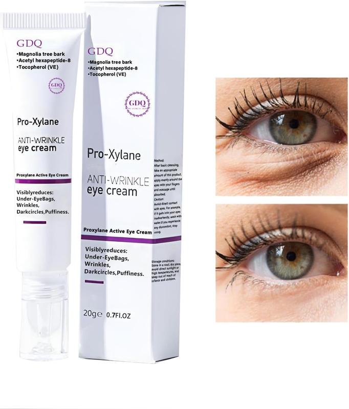 VGO  Pro-Xylane Eye Cream, Eye Repair Cream for Dark Circles & Puffiness Anti-Aging Under Eye Cream with Pro Xylane + Reduce Wrinkles,  Comfort