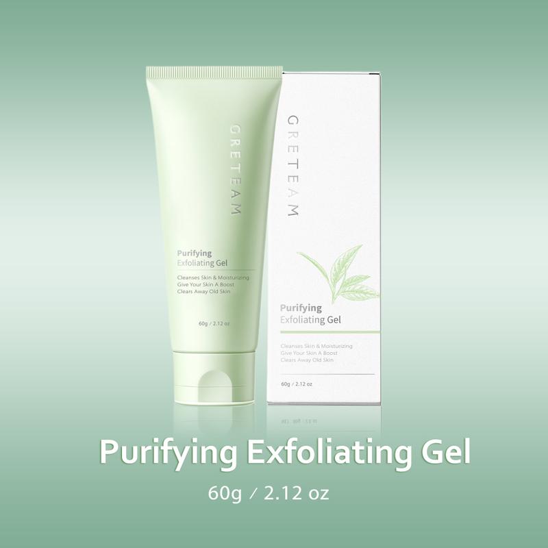 GreTeam Purifying Exfoliating Gel Moisturizing Cleanses Skin Give Your Skin A Boost Clears Away Old Skin,60g   2.12oz