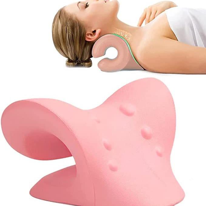 Cervical massager, shoulder, neck, neck stretching massage correction, cervical traction massage pillow