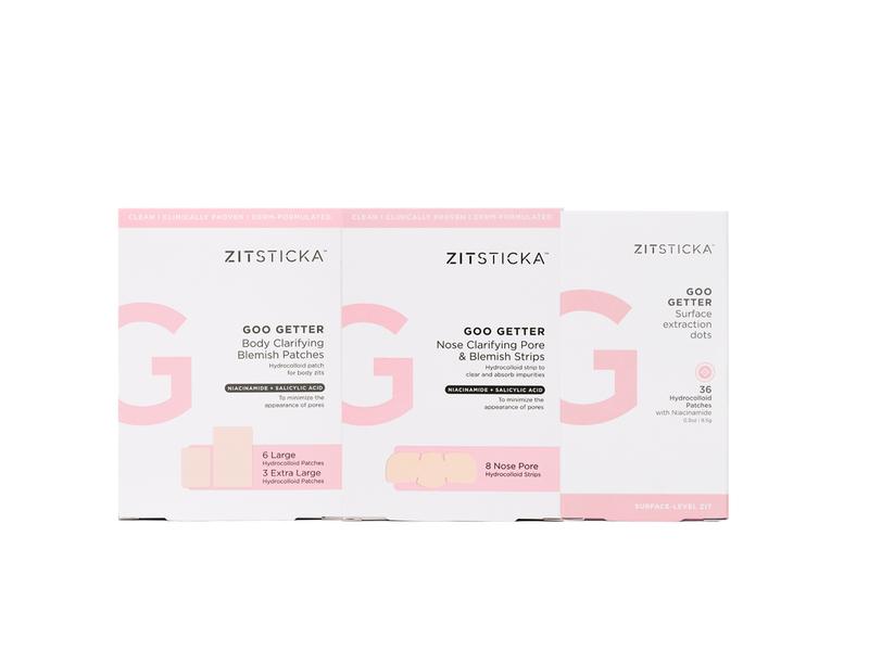 Zitsticka Go-Getter Hydrocolloid Pimple Patches for Face and Body