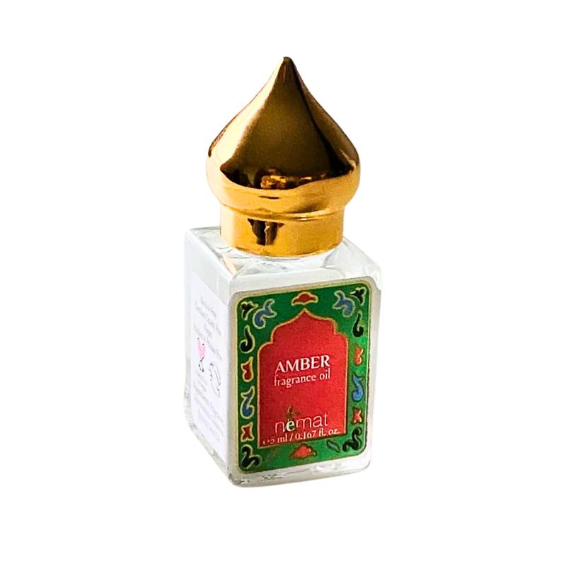 Nemat Amber Perfume Oil - Mini 5ml Bottle