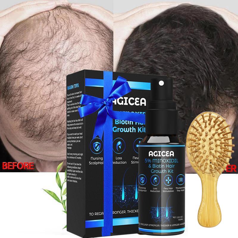 AGICEA Hair Growth OIL Scalp Stimulator 5%Minoxidil 100ML