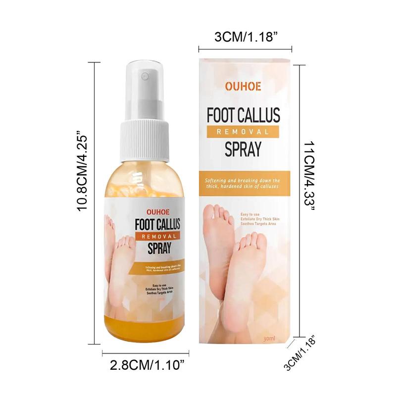 Moisturizing Foot Care Spray, Foot Spray for Dry & Cracked Skin,  Foot Care Product for Women & Men