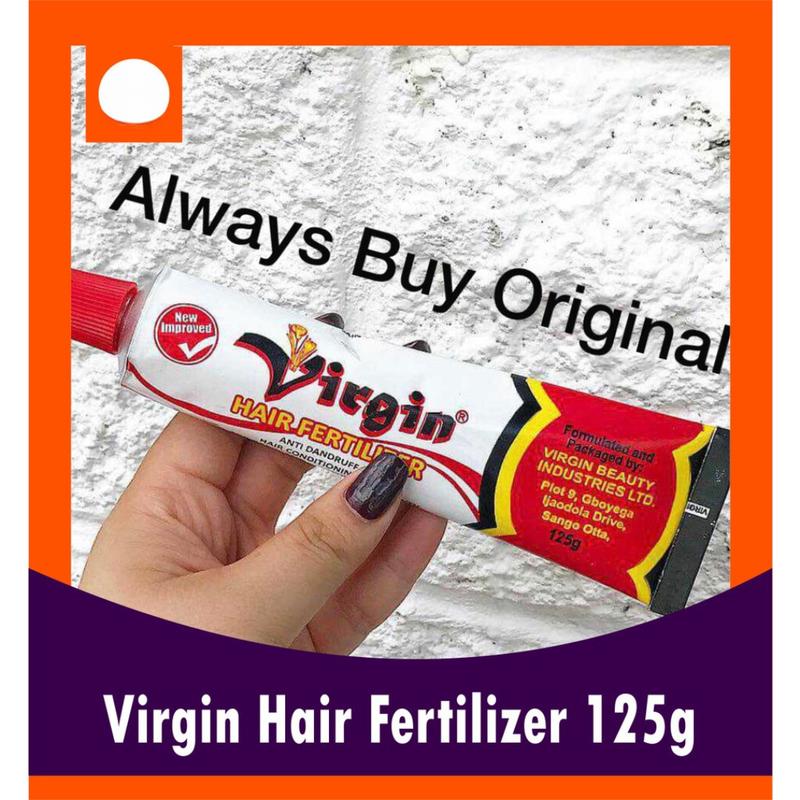 Virgin Hair Fertilizer Creme For Rapid Hair Growth 125g New Hair Care Comfort