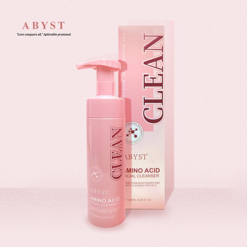 ABYST Limited Time Moisturizing Gentle Foaming Face Cleanser Amino Acid Deep Cleansing Hydrating Face Wah for Oil Skin Dry Skin and Sensitive Skin