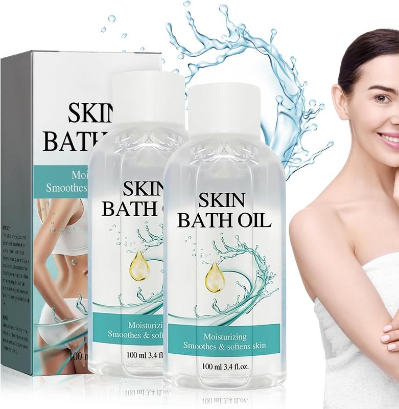 Skin Bath Oil So Soft & Sensual,Original Skin Bath Oil So Soft, Skin Moisturizing Smoothes & Softens Skin Soft,Original Bath Oil Moisturizes Dry Skin for Women Men